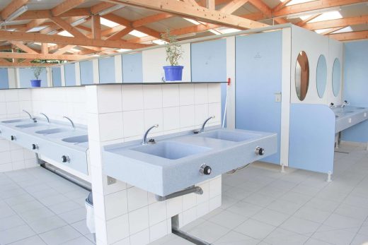Sanitaires camping